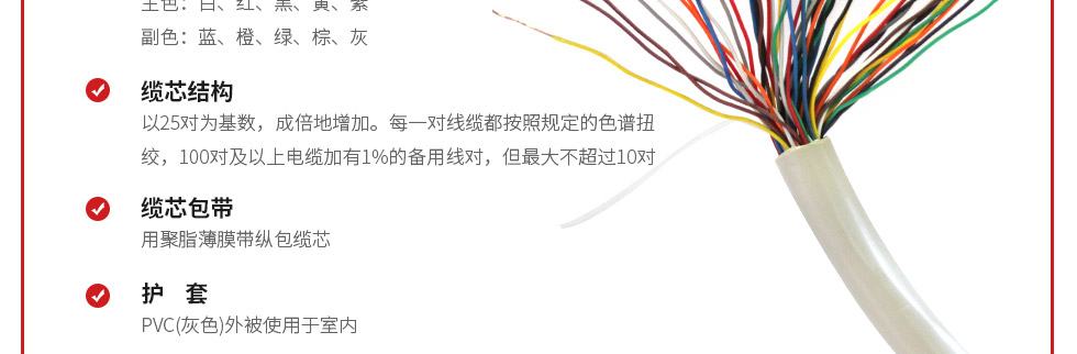 三類/五類大對(duì)數(shù)線纜